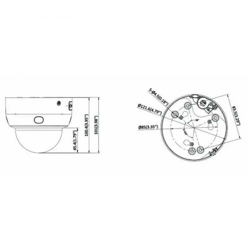 Hikvision DS-2CD2146G3-IPTRZS2UY(2.8/4)eFBLACK 4MP AcuSense IP kamera, 2.8mm, IP67, melna
