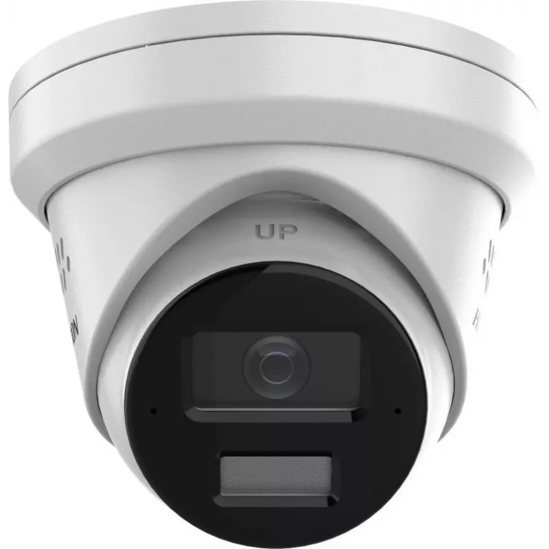 Hikvision DS-2CD2343G2-LI2U/SL 2.8mm PL AcuSense 4MP Turret IP Camera ar Smart Hybrid Light