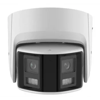 Hikvision DS-2CD2346G2P-ISU/SL 4 MP AcuSense kupola tīkla kamera ar zibspuldzi un audio trauksmi, 2.8 mm objektīvs, IP67, PoE
