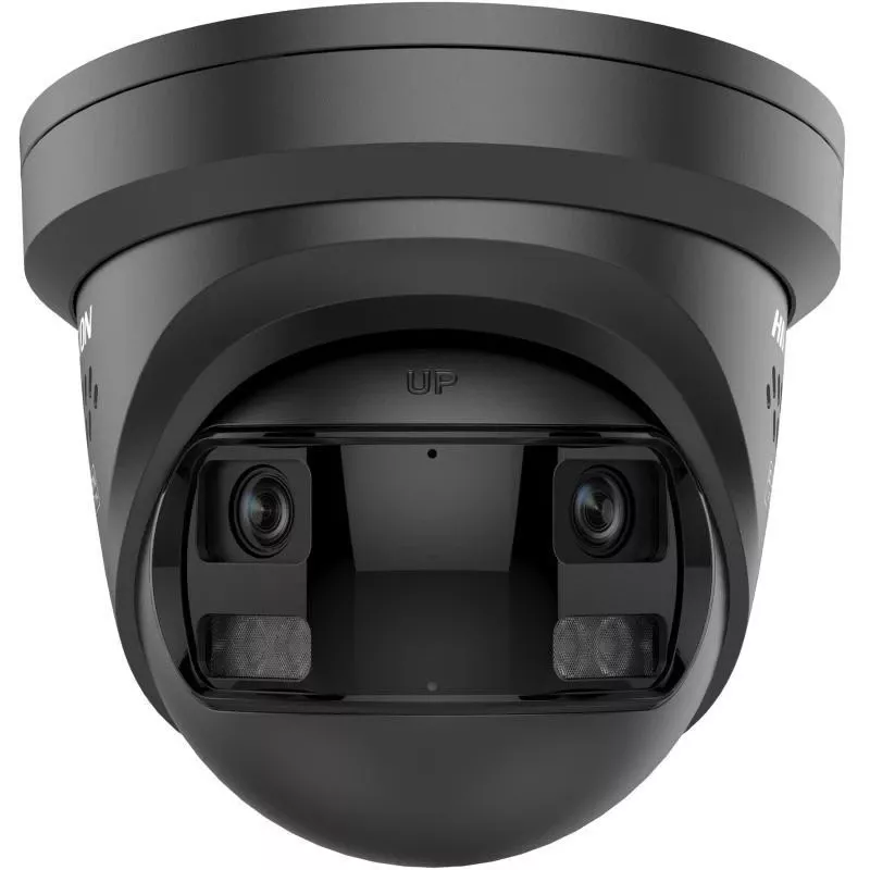 Hikvision DS-2CD2363G2P-LISU/SL 180° panorāmas AcuSense tīkla kamera, 2×4mm objektīvs, 3840×1080, melna DS-2CD2363G2P-LISU/SL(180°)(O-STD)/BLACK