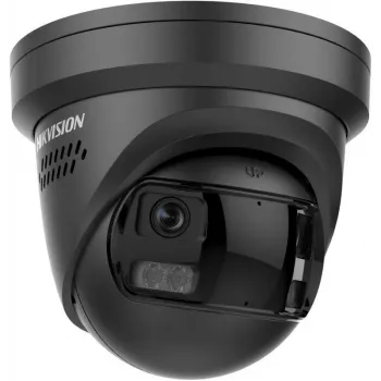 Hikvision DS-2CD2363G2P-LISU/SL 180° panorāmas AcuSense tīkla kamera, 2×4mm objektīvs, 3840×1080, melna DS-2CD2363G2P-LISU/SL(180°)(O-STD)/BLACK