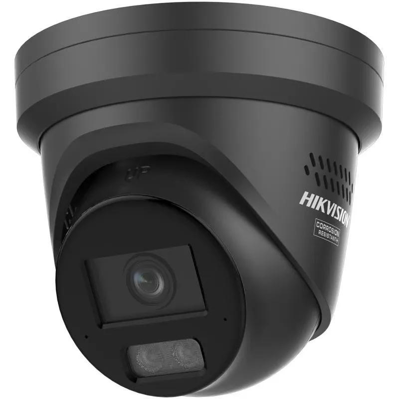 Hikvision DS-2CD2367G3-LIS2UY/SL 2.8mm 6MP āra tīkla kupola kamera ar AcuSense, divvirzienu audio un balto gaismu
