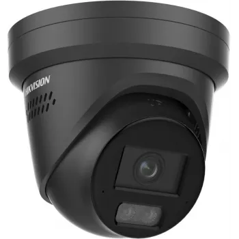 Hikvision DS-2CD2367G3-LIS2UY/SRB 6MP AcuSense turret tīkla kamera, 2.8mm, melna