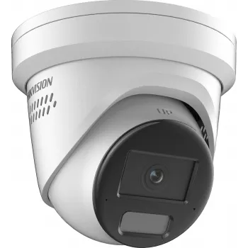 Hikvision DS-2CD2386G2H-IS2U/SL 2.8mm EF PL 8MP Turret IP Camera ar AcuSense un Active Deterrence