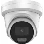 Hikvision DS-2CD2387G3-LIS2UY/SRB 8MP āra tīkla kupola kamera ar AcuSense, 2.8mm objektīvu, divvirzienu audio, IP67, PoE
