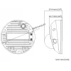 Hikvision DS-2CD2543G2-IWS 4MP AcuSense Wi-Fi IR Kupola kamera (2.8mm)