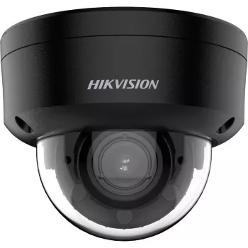Hikvision DS-2CD2743G2-LIZS2U 4MP AcuSense Motorizēta Varifokāla Kupola IP Kamera, 2.8-12mm, Melna, PoE/12VDC