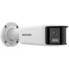 Hikvision DS-2CD2T46G2P-ISU/SL(2.8MM)(C) 4MP Panoramic AcuSense IP kamera, 2x 2,8mm, 180° redzes lauks, IP67, PoE