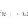 Hikvision DS-2CE12UF3T-LS 3K ColorVu 4-in-1 Mini Bullet Camera ar 2.8mm objektīvu, 40m siltu gaismu, IP67