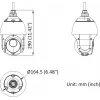 Hikvision DS-2DE4215IWG1-E 2MP IR tīkla PTZ kupola kamera, 15x optiskais tālummaiņas objektīvs, 100m IR, IP66, PoE+