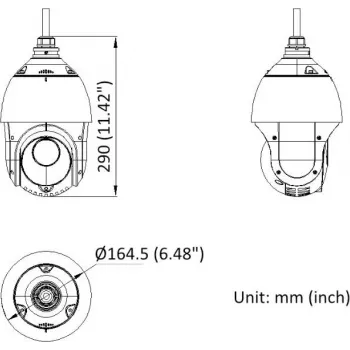Hikvision DS-2DE4225IWG1-E 2MP 25x IR Network PTZ Dome Camera