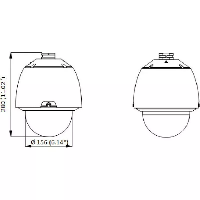 Hikvision DS-2DE5425WG1-E 4 MP 25x tīkla IR PTZ kamera