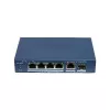 Hikvision DS-3E1506P-EI/M-4P1T1F(O-STD) Nepārvaldāms slēdzis ar 4 portu PoE+, 1 Gigabit RJ45 un 1 SFP augšupsaiti