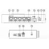 Hikvision DS-3T0306HP Nenodrošināts tīkla slēdzis 5 portu Fast Ethernet PoE Melns