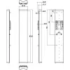 Hikvision DS-3WF5000A-120 5GHz āra bezvadu tilts, 300 Mbps, 12 dBi antena, IP65