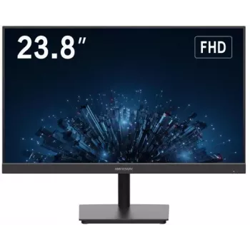 Hikvision DS-D5224F2-1V1S/B 23.8 collu Full HD VA monitors ar HDMI, VGA, CVBS un skaļruņiem