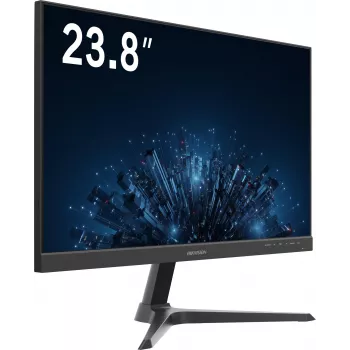 Hikvision DS-D5224F3-1V0SV/D 23.8 collu IPS Full HD monitors ar HDMI un VGA, šaura rāmja, slīpuma regulēšana
