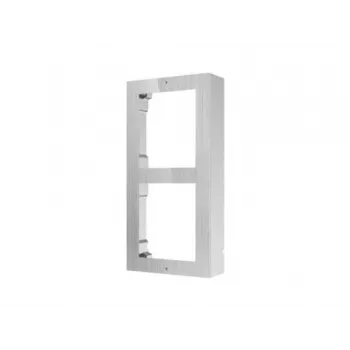 Hikvision DS-KD-ACW2/S virsmas montāžas savienojuma kārba durvju stacijai, 2-gang, nerūsējošais tērauds, laikapstākļiem izturīga