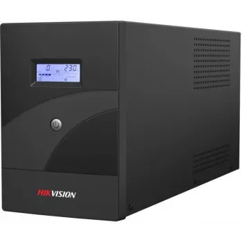 Hikvision DS-UPS3000-R(O-STD)/EU 3000 VA 2400 W tiešsaistes dubultās pārveidošanas rackmount UPS (2U)