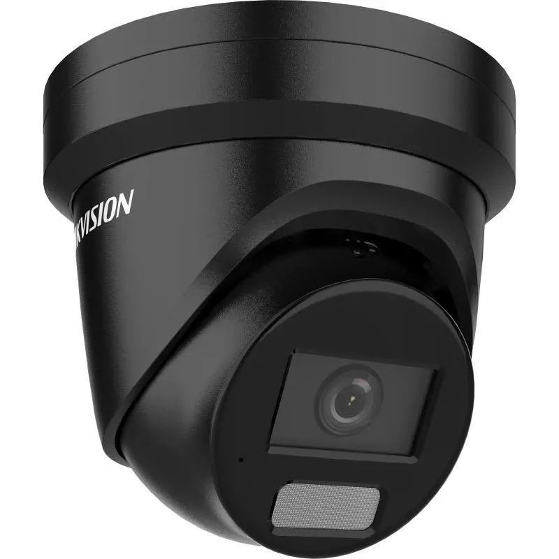 Hikvision Pro Series ar AcuSense DS-2CD2366G2H-IU(2.8mm)(MELNS) Kupola IP drošības kamera Āra 6MP 3200x1800 Griesti/Siena