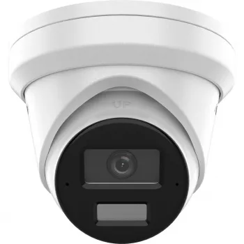 Hikvision Pro Series ar AcuSense DS-2CD2383G2-LI2U (2.8mm) 8MP āra kupola IP drošības kamera, Smart Hybrid Light, 3840x2160, griestu/sienas stiprinājums
