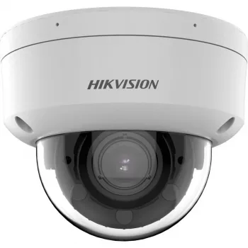 Hikvision Pro Series ar AcuSense DS-2CD2763G2-LIZS2U (2.8-12mm) āra kupola IP drošības kamera, 5MP, 3200x1800, griesti/siena