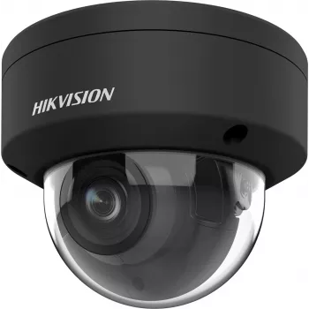Hikvision Pro Series ar AcuSense DS-2CD2766G2HT-IZS(2.8-12mm)(eF)(MELNS) Kupola IP Drošības kamera Āra 6MP 3200x1800