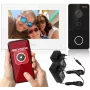 HILOOK IP Video Doorbell Kit (IP-VIS-SLIM-W) - 2MP āra stacija + 7 collu iekštelpu stacija, Wi-Fi, PoE