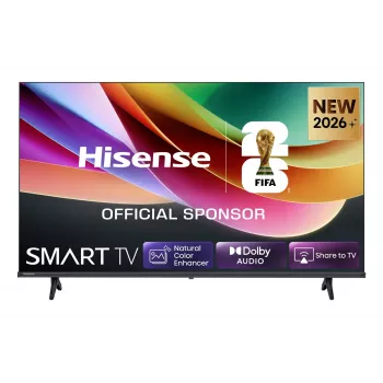 Hisense 40A4S 101.6 cm (40 collas) Full HD Smart TV Wi-Fi Melns 200 cd/m²