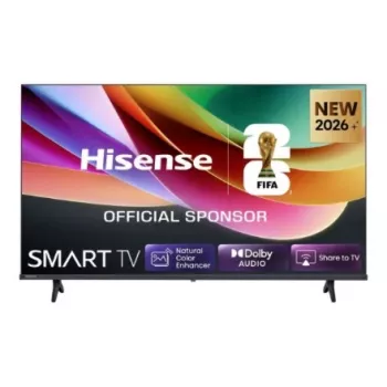 Hisense 40A4S 101.6 cm (40 collas) Full HD Smart TV Wi-Fi Melns 200 cd/m²