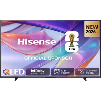 Hisense 65QS7 65 collu QLED 4K UHD viedtelevizors ar Dolby Vision IQ, Dolby Atmos, trīskāršo uztvērēju, Bluetooth, VIDAA U6, iebūvētu Alexa 20018168