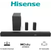 Hisense AX5100Q 5.1.2 kanālu 510W Dolby Atmos skaņu panelis ar bezvadu zemfrekvences skaļruni un aizmugurējiem skaļruņiem 20015174
