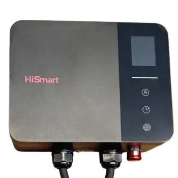 HISMART EV200948 Elektriskā transportlīdzekļa uzlādes stacija, Type 2, 22 kW, 32 A, 3 fāzes, 5 m