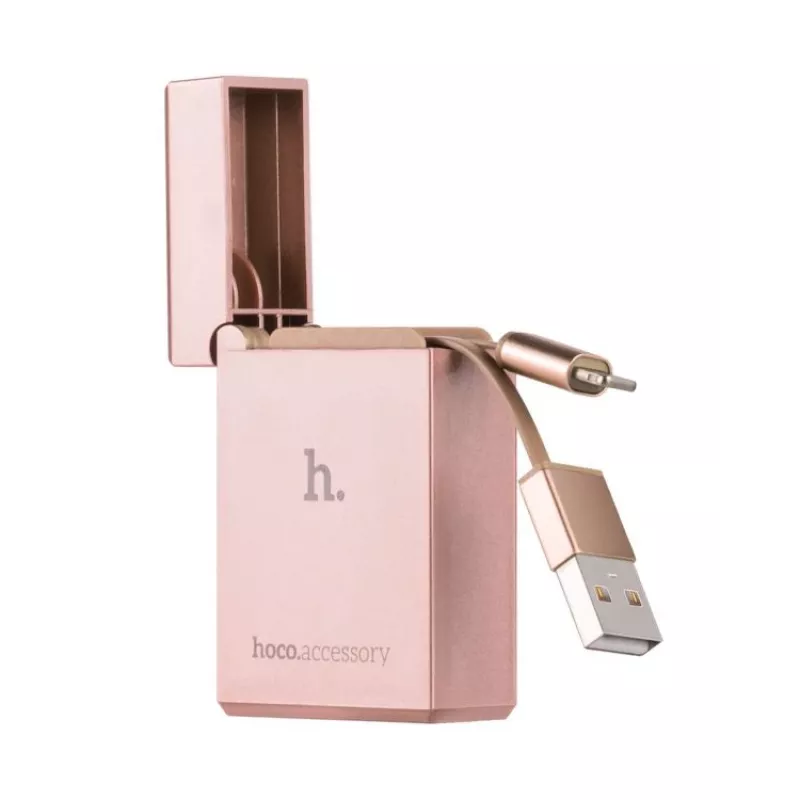 Hoco Apple Lighter UPL17 Rose Gold Lightning to USB-A Cable 1m