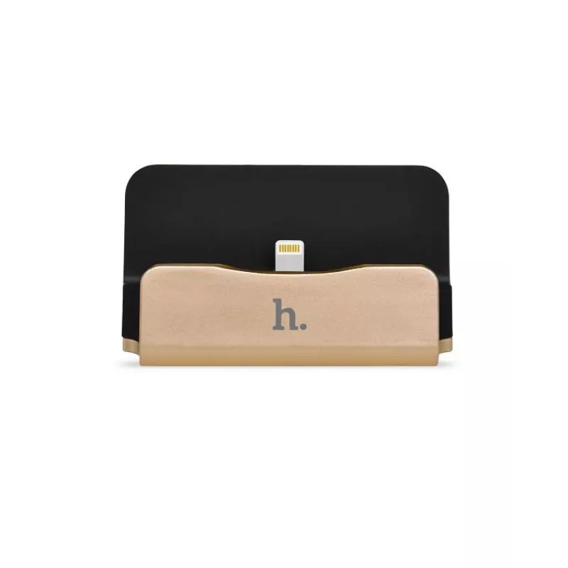 Hoco CPH18 Gold Desktop Docking Station with Lightning Connector