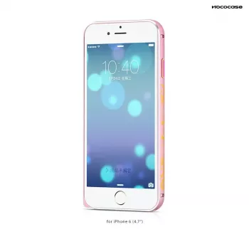Hoco Good Fortune Bumper Case Apple iPhone 6 / 6S HI-T027 Rozā