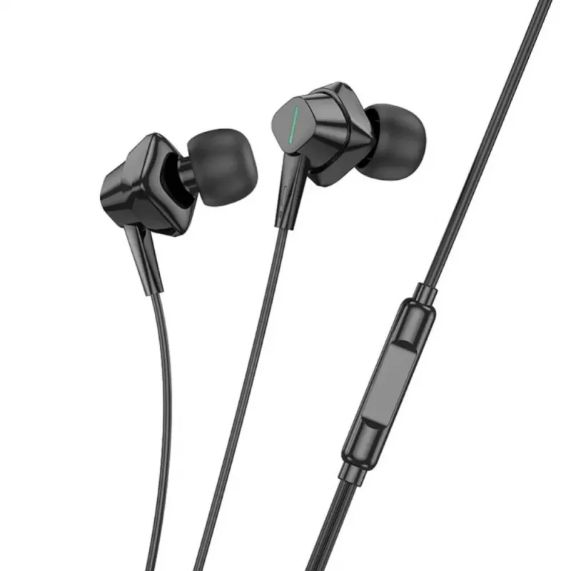 Hoco M113 Clear Universal Digital Earphones with Microphone for iPhone/iPad (Lightning)