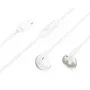 Hoco M115 Sagacious universālas austiņas ar mikrofonu, iekšauss, vadu, 3,5mm ligzda, balta
