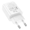 Hoco N60 Gentle Single Port PD20W Lādētājs (ES) Balts