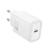 Hoco N60 Gentle Single Port PD20W Lādētājs (ES) Balts