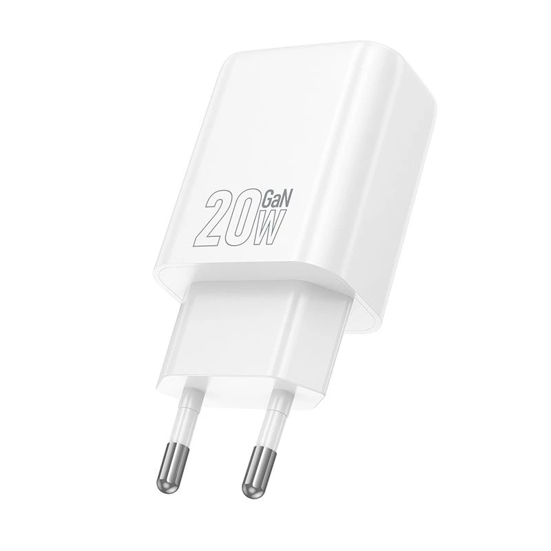 Hoco N60 Gentle Single Port PD20W Lādētājs (ES) Balts