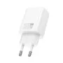 Hoco N61 Gentle PD20W+QC3.0 Lādētājs (ES) Balts