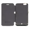 Hoco Ultra Thin Battery Case 3000mAh ar ādas maciņu Apple iPhone 6/6S melns