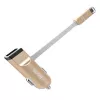 Hoco Universal UCL01 daudzfunkciju Apple + Micro USB kabelis, zelts, 1m