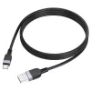Hoco X109 Energy Silicone Charging Data Cable USB-A to USB-C 1m Black