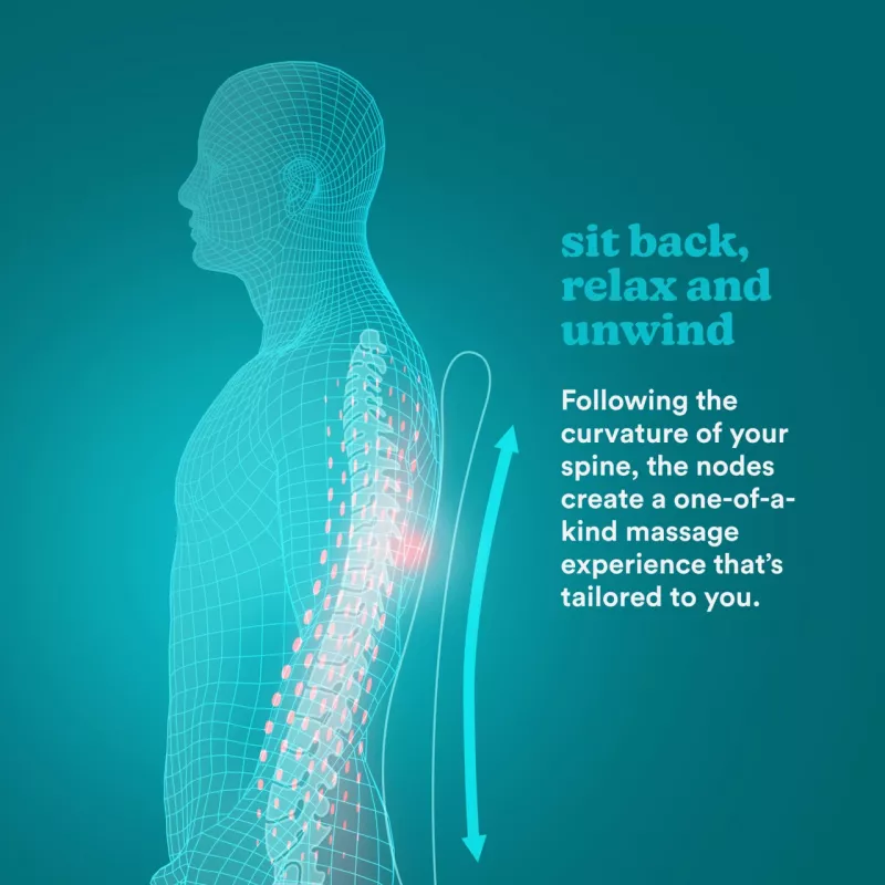 Homedics SBM-65H-EU Shiatsu Experience Muguras Masieris + Siltums