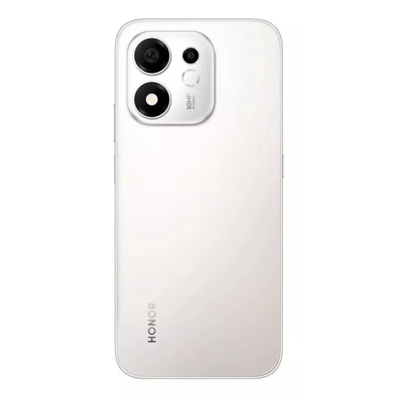 HONOR 600 Smart 4/128GB Sudraba 6.5 collu Dual SIM viedtālrunis ar 50MP kameru un 5000mAh akumulatoru