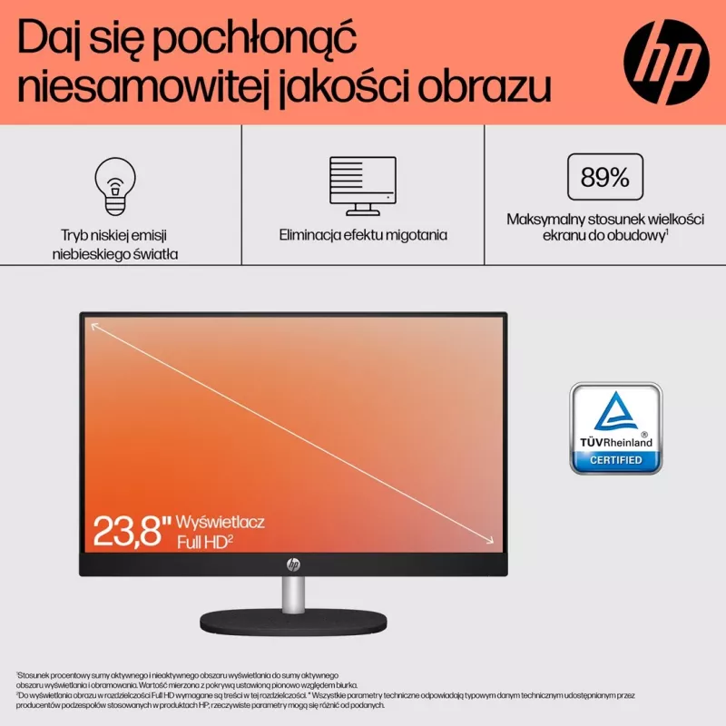 HP 24-cr0334nw All-in-One PC, 23.8 inch Full HD, AMD Ryzen 7 7730U, 16 GB DDR4, 512 GB SSD, Free DOS, Balts