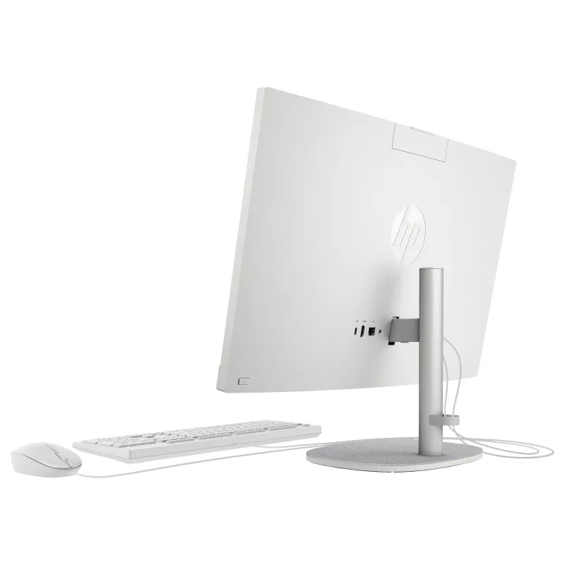 HP 24-cr0430ng 23.8 collu All-in-One galddators, Intel Core i3-1315U, 8GB RAM, 256GB SSD, Windows 11 Home, balts