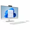 HP 24-cr0430ng 23.8 collu All-in-One galddators, Intel Core i3-1315U, 8GB RAM, 256GB SSD, Windows 11 Home, balts